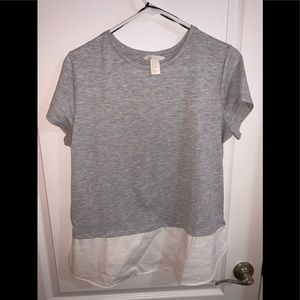 H&M heather great tee
